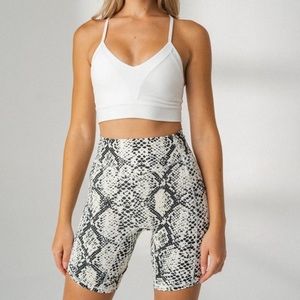 Balance Athletica Snake Print Biker Short